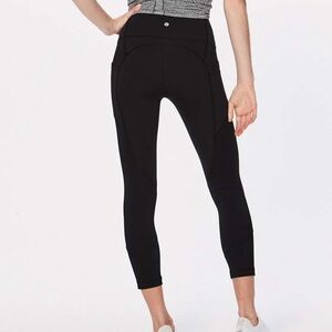 Lululemon Athletica All The Right Places II crop 23” Leggings in Black